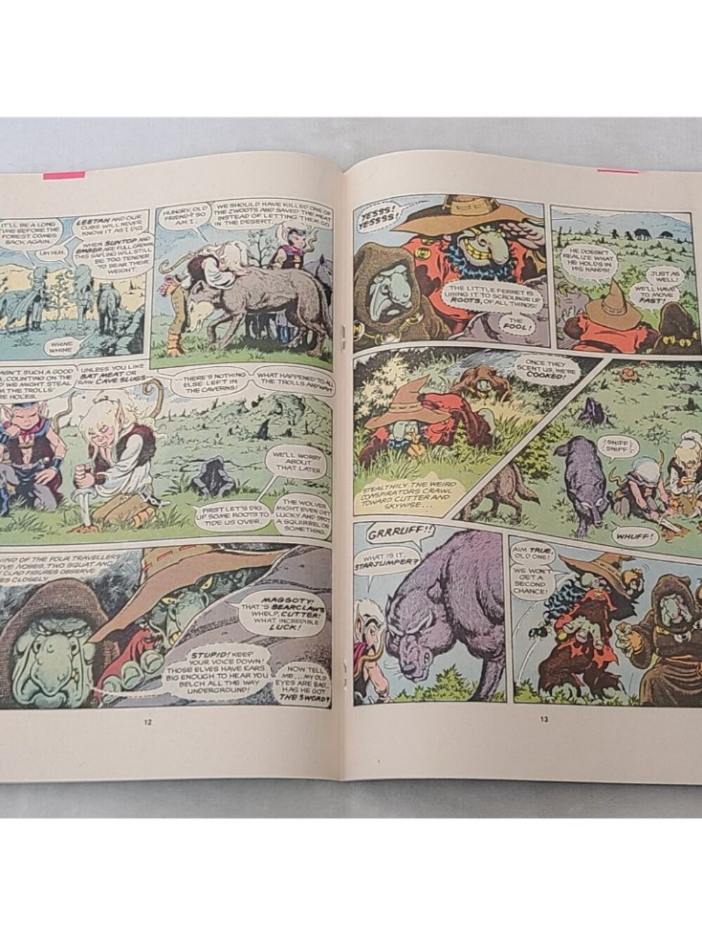 Elfquest 10 Marvel Comics 1986 VF 8.0 Newsstand Wendy Pini - Picture 5 of 9